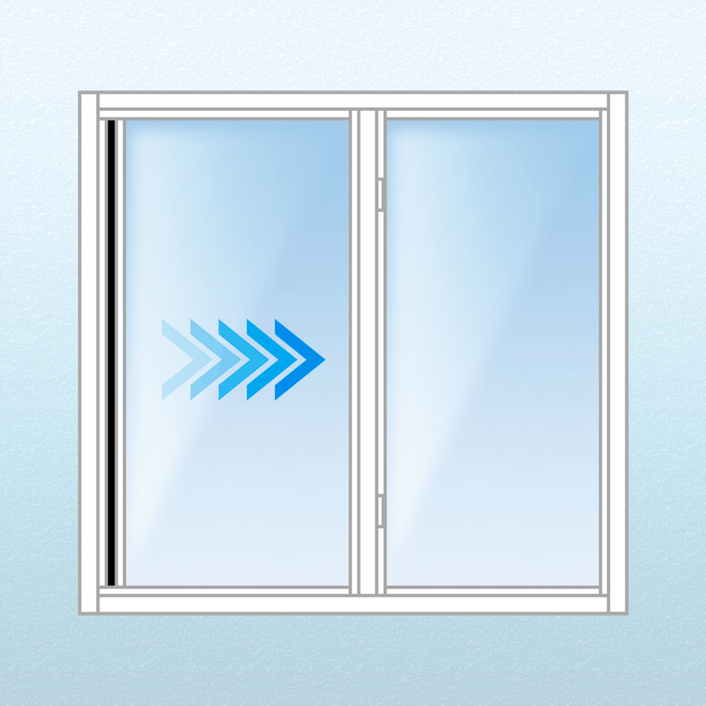 Impact Horizontal Roller Window 52 7/8" X 50 3/8"