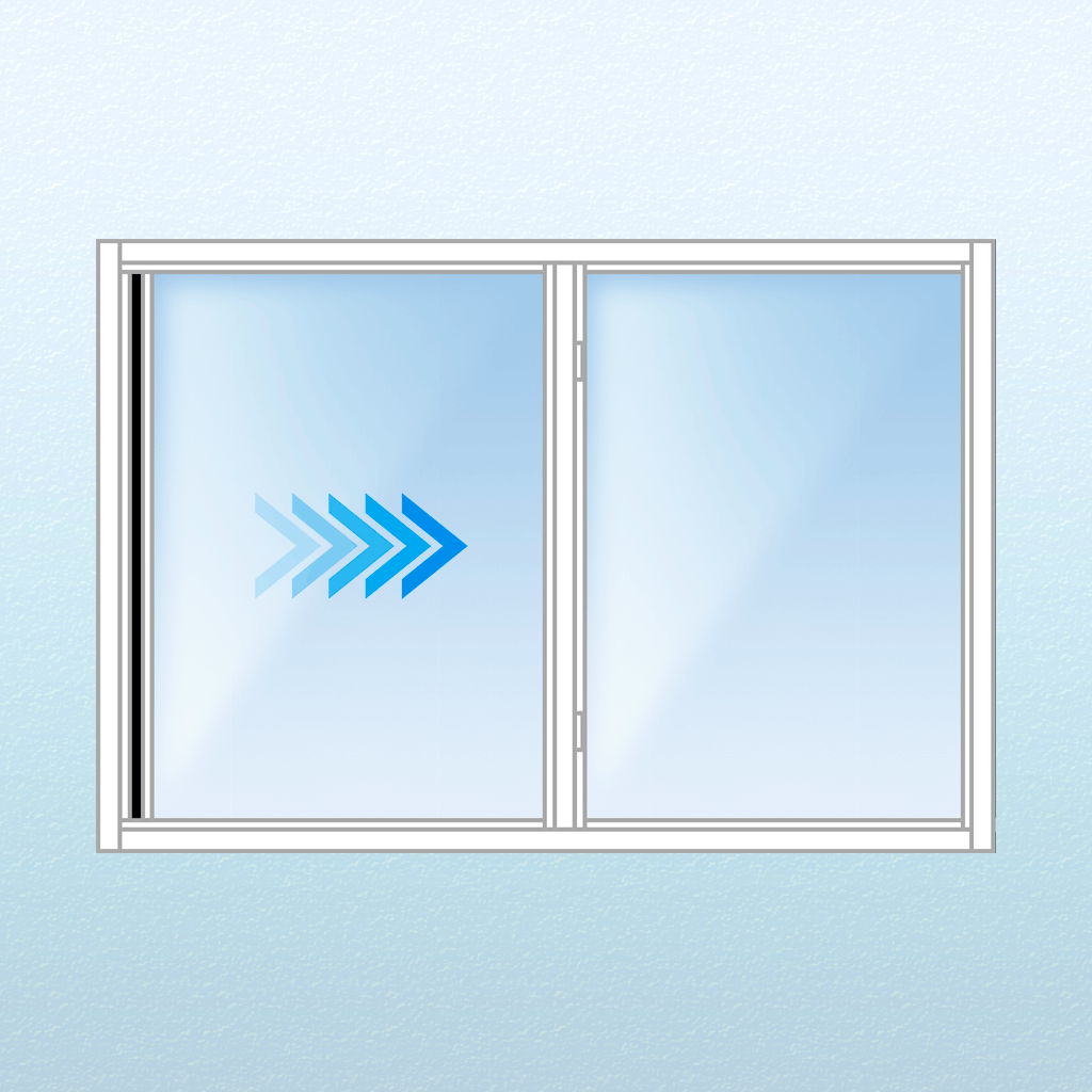Impact Horizontal Roller Window 73 3/4" X 50 3/8"